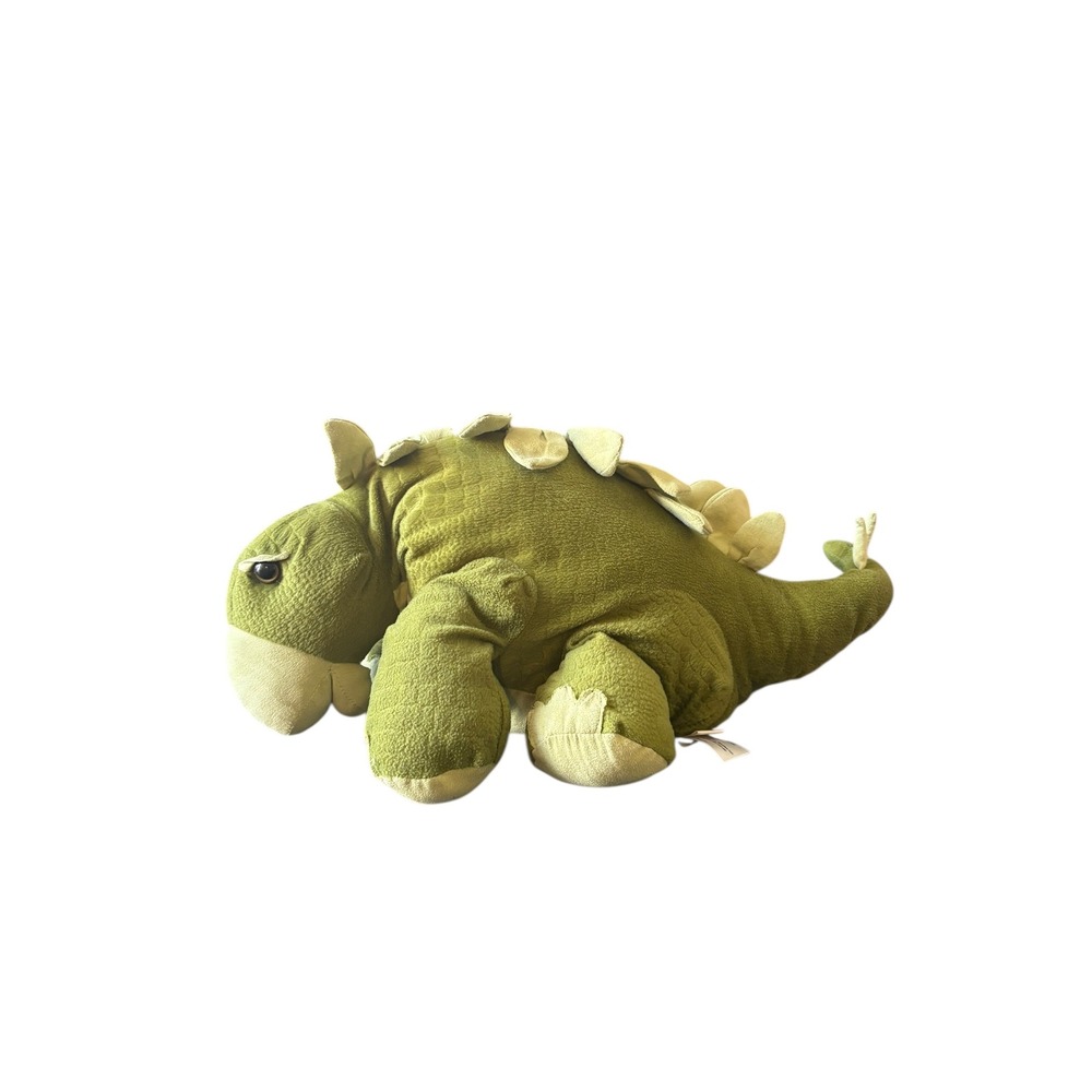 Animal Adventure Green Stegosaurus Dinosaur Plush‎ Stuffed Animal 24" Large Soft